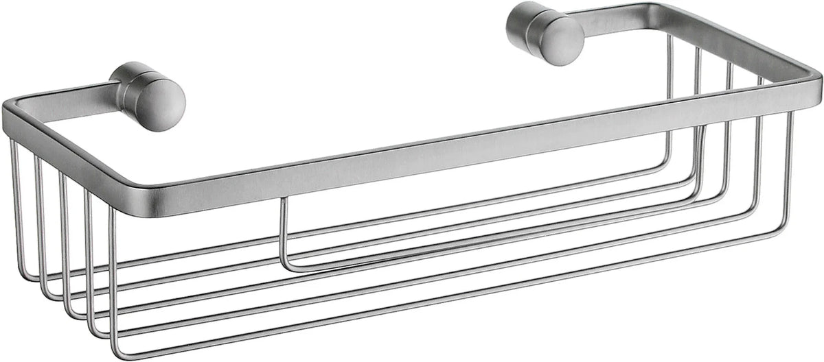 SIDELINE Deisgn Shower Basket in Brushed Chrome DS2001