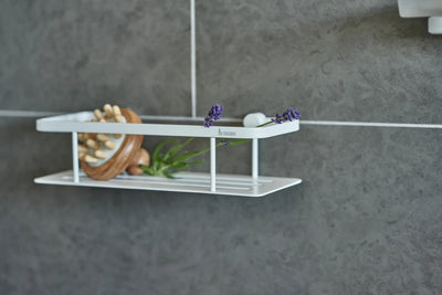 Sideline Design Shower Basket, Matt White, 250x103 mm, Height 60 mm DX3001