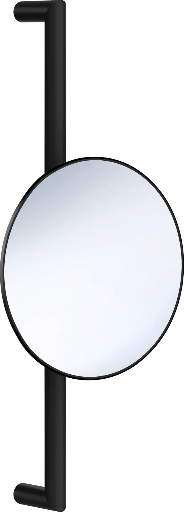 Wallmounted adjustable height make-up/shaving mirror- 7x's magnification FB493