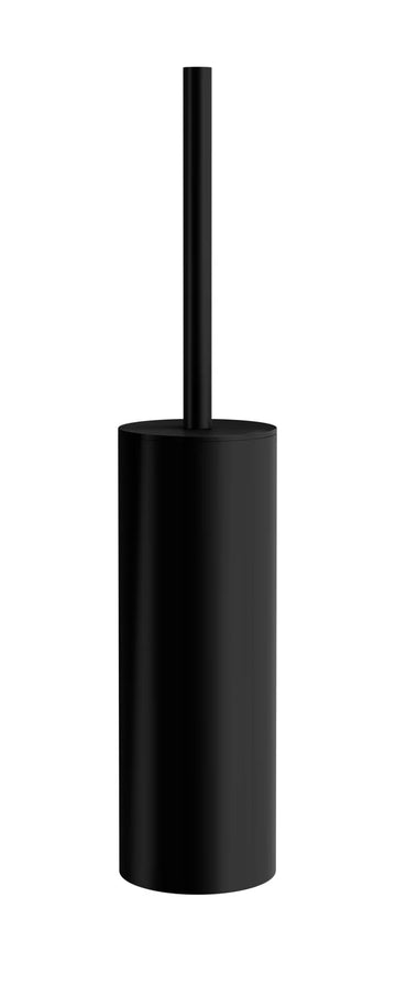 OUTLINE Toilet Brush, Free standing. Black stainless steel. Height 480 mm. FB612