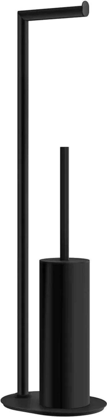 Freestanding toilet paper holder with toilet brush FB613