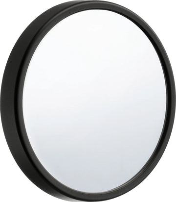OUTLINE Make-up Mirror with Suction Cups, x12 Magnification, Matt Black FB621