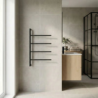 Wall-mounted 4 swivel arm towel bar FB634