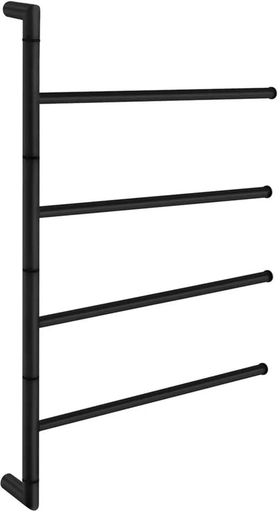Wall-mounted 4 swivel arm towel bar FB634