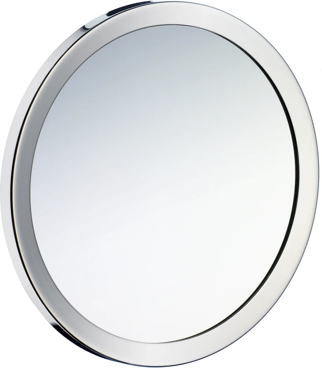 OUTLINE Magnetic Shaving/Make-up Mirror - Self-Adhesive wall plate in Polished Chrome FK442