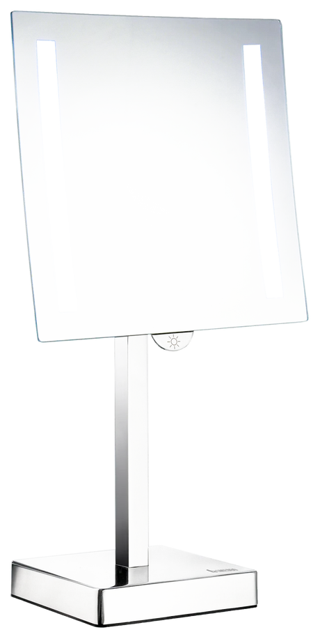 Outline Led Lighted 5x's Make-up Mirror In Polished Chrome FK473E
