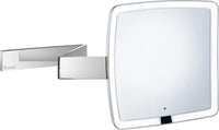 OUTLINE Make-up Mirror, Polished Chrome, LED, Wallmount, X7 FK492EP