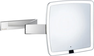 OUTLINE Make-up Mirror, Polished Chrome, LED, Wallmount, X7 FK492EP