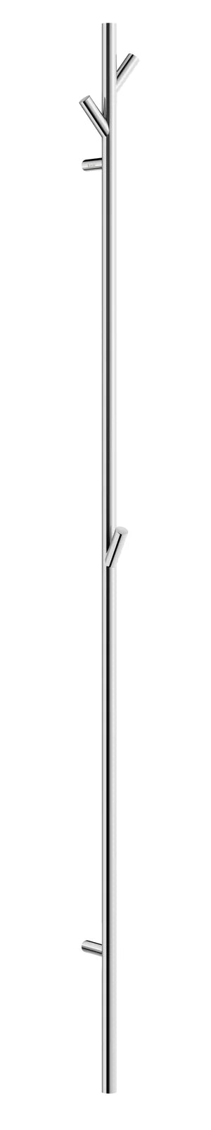 OUTLINE Vertical Hanger, 3 Hooks. Polished . Height 1720 mm. FK615