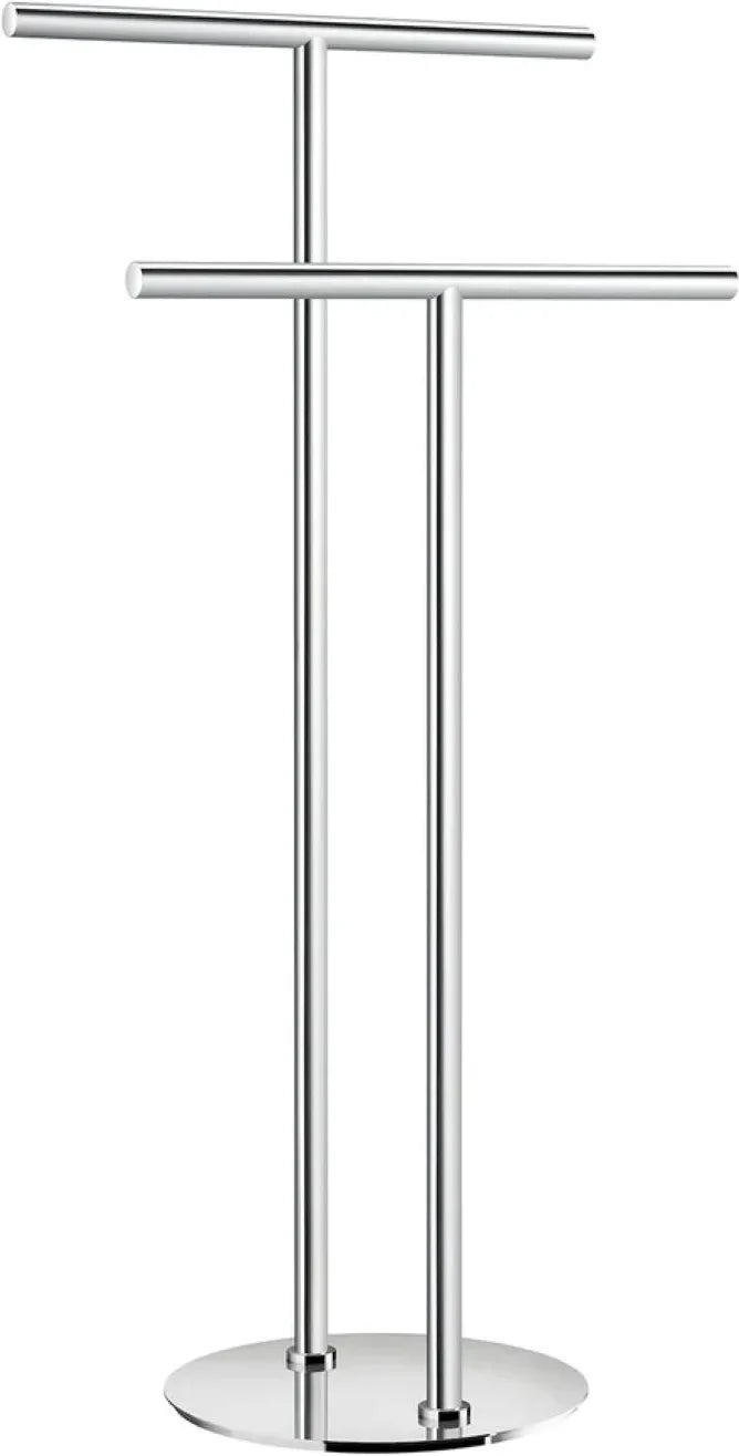 Freestanding double "T" towel stand FK616