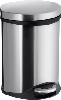 OUTLINE Pedal bin 6l. Soft Close in Brushed Stainless Steel FK663