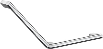 LIVING Grab Bar V-shape, Left. Chromed stainless steel, 400 x 400 mm FK812