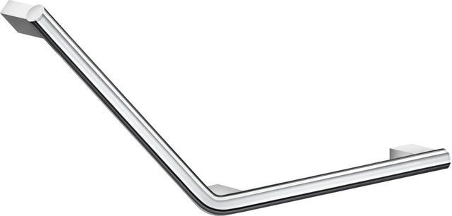 LIVING Grab Bar V-shape, Left. Chromed stainless steel, 400 x 400 mm FK812
