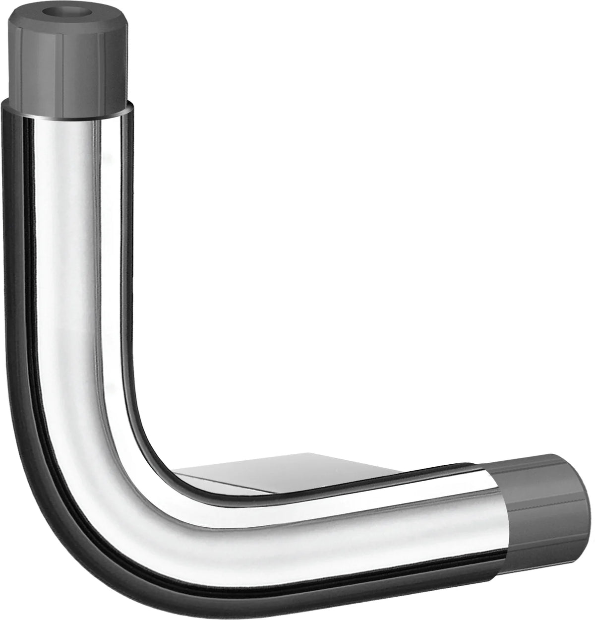 LIVING Connection L-shape for Grab bar, Left, Chromed, 130x130 mm FK833