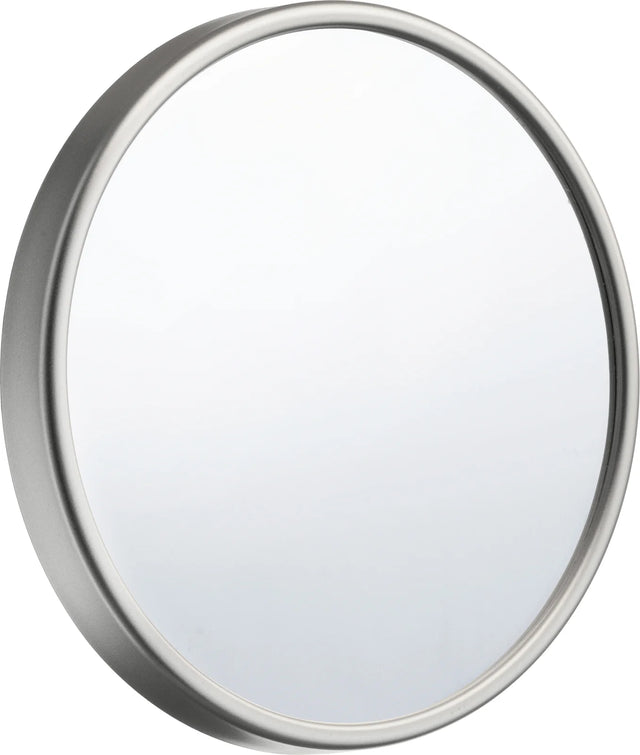 OUTLINE Make-up Mirror with Suction Cups, 12x Magnification, Silver FS622