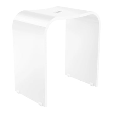 Shower chair, white FX407