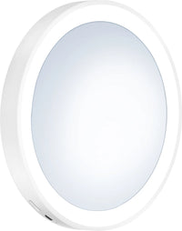 OUTLINE Make-up Mirror with Suction Cups, LED, X7, White FX625