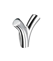 Life Double Hook In Polished Chrome GK102