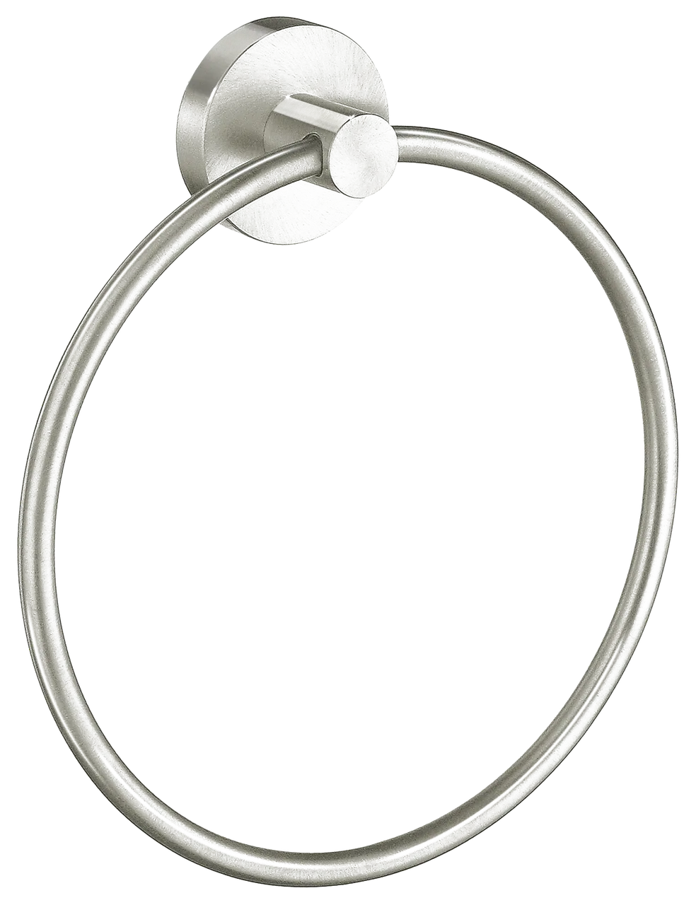 Home Towel Ring In Brushed Nickel H344N