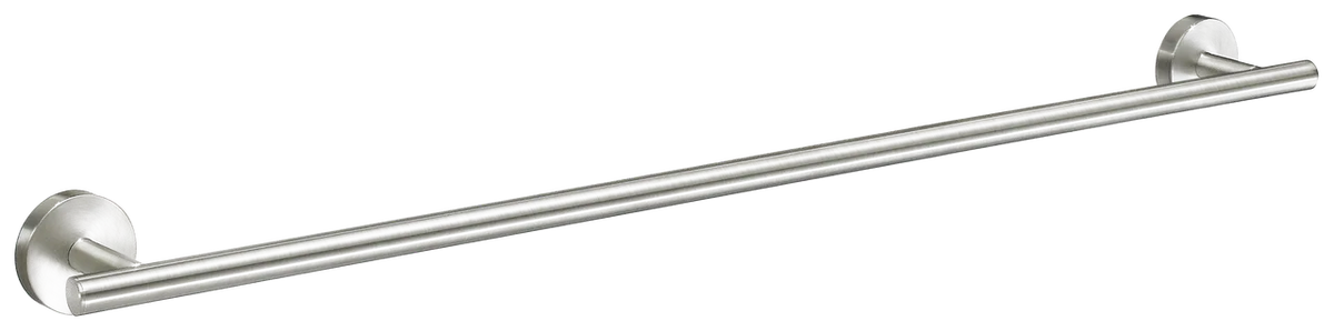 Home Single Towel Rail In Brushed Nickel H3464N