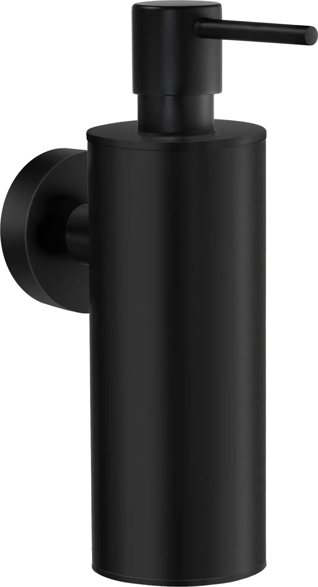 HOME Soap Dispenser, Black, Wallmounted, Height 160 mm HB370