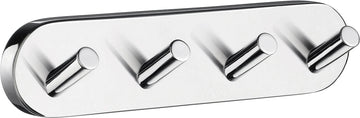 HOME Quadruple Hook in Polished Chrome, Length 178 mm HK359