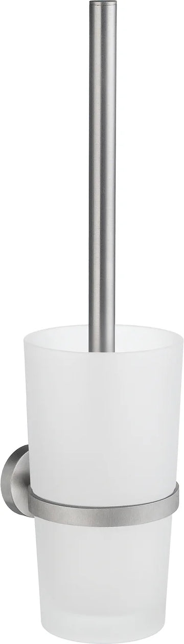 HOME Toilet Brush in Brushed Chrome wall mounted HS333