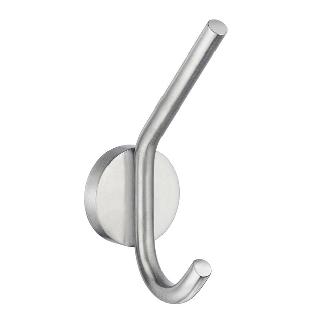 Home Series Robe Hook In Brushed Chrome HS358