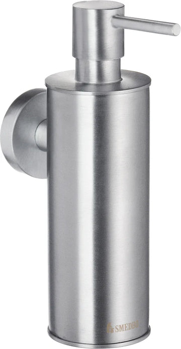 HOME Soap Dispenser in Brushed Chrome wall mounted HS370