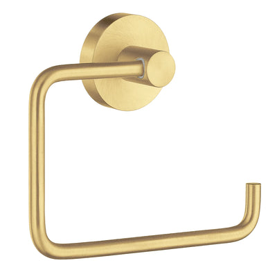 Home Toilet Roll Holder Brushed Brass HV341