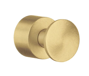 Home Towel Hook Pair Brushed Brass HV3455