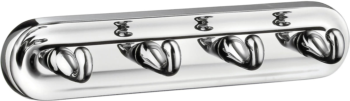 VILLA Quadruple Hook in Polished Chrome K259