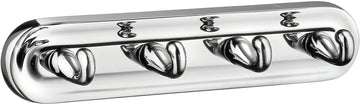 VILLA Quadruple Hook in Polished Chrome K259