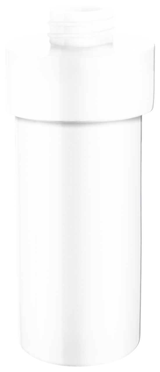 Xtra Porcelain Container Soap Dispenser Container In White Porcelain O351