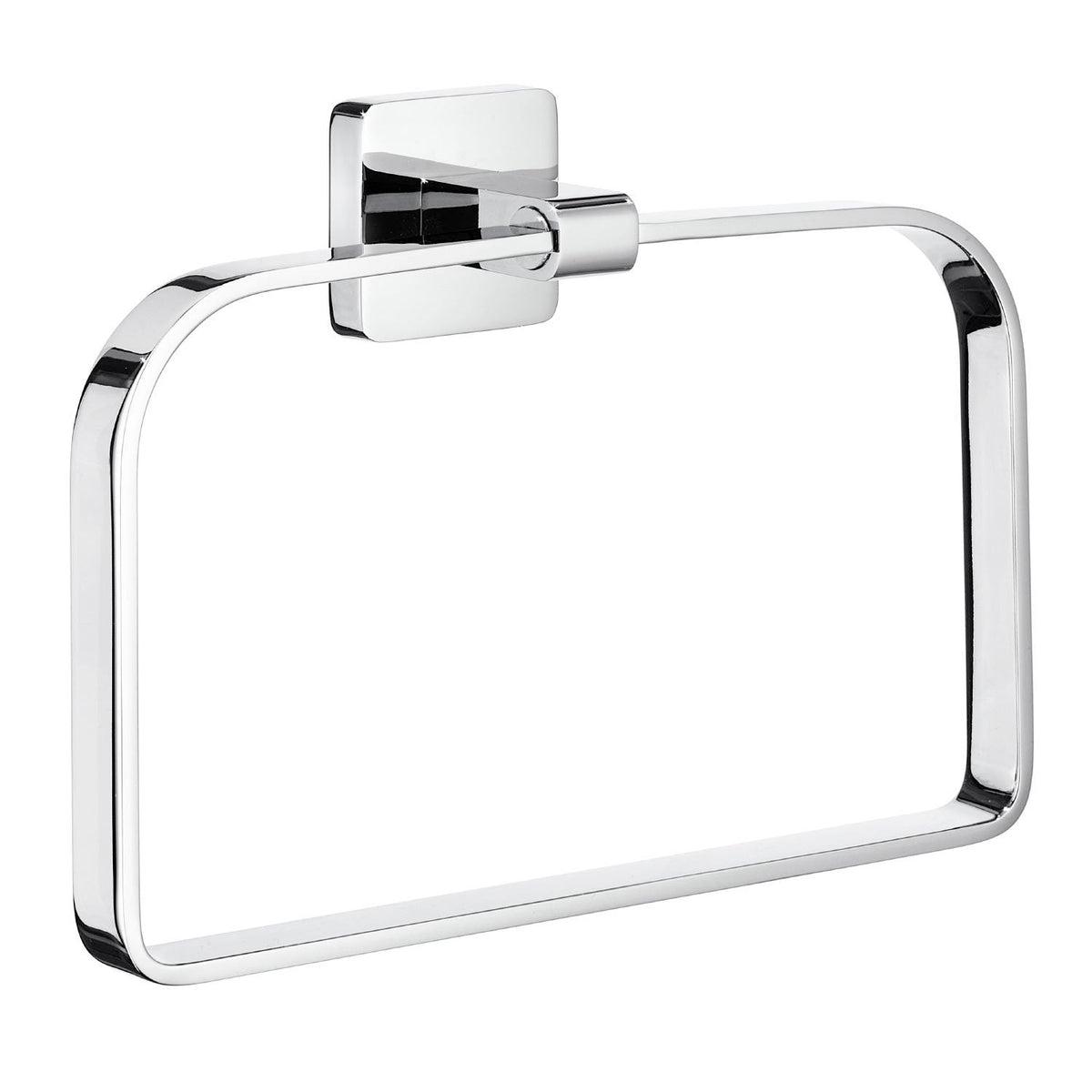 Ice Towel Ring In Polished Chrome OK344