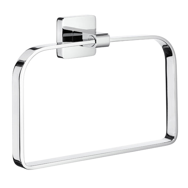 Ice Towel Ring In Polished Chrome OK344