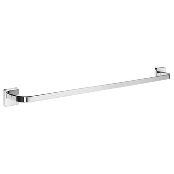Ice Single Towel Rail In Polished Chrome OK3464