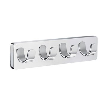 Ice Quadruple Hook In Polished Chrome OK359