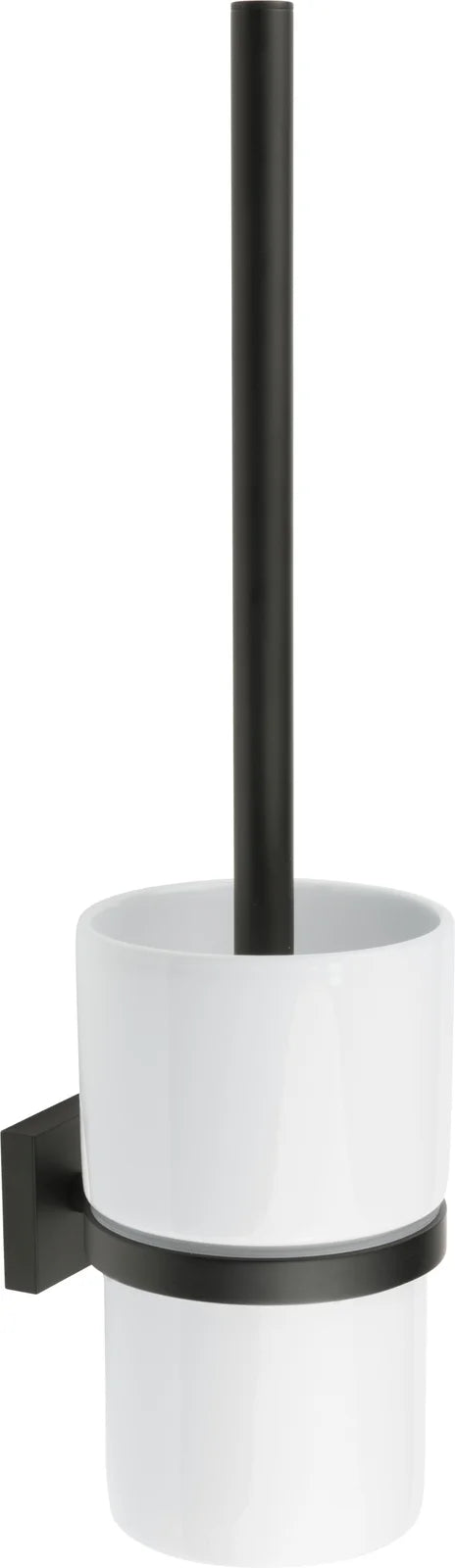 HOUSE Toilet Brush, Black/White Porcelain RB333P
