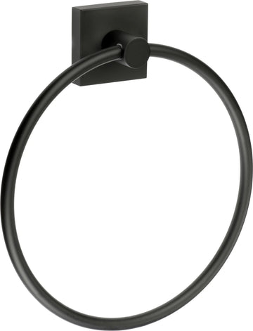 HOUSE Towel Ring, Black RB344