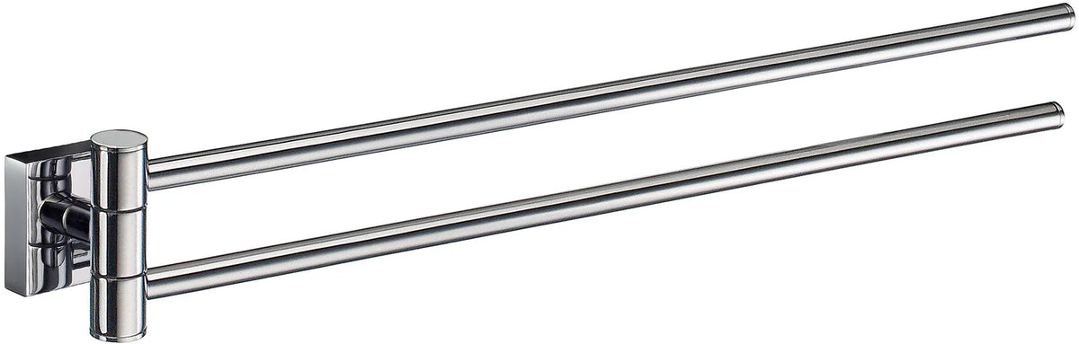 HOUSE Swing Arm Towel Rail in Polished Chrome RK326