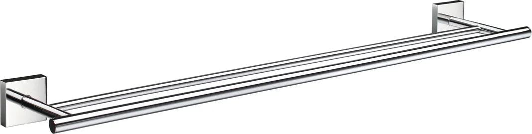 HOUSE Double Towel Rail in Polished Chrome RK3364