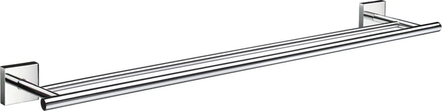 HOUSE Double Towel Rail in Polished Chrome RK3364