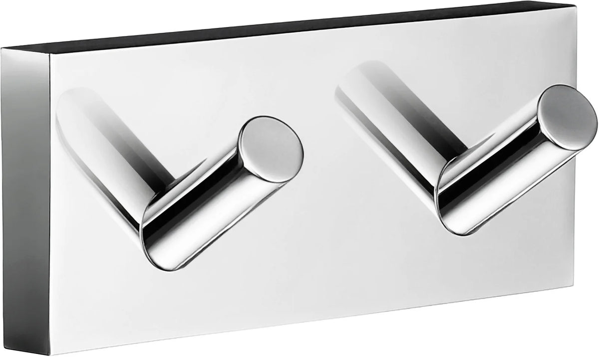 HOUSE Double Towel Hook in Polished Chrome RK356