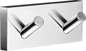 HOUSE Double Towel Hook in Polished Chrome RK356