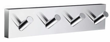 HOUSE Quadruple Hook in Polished Chrome RK359