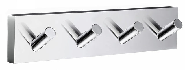 HOUSE Quadruple Hook in Polished Chrome RK359