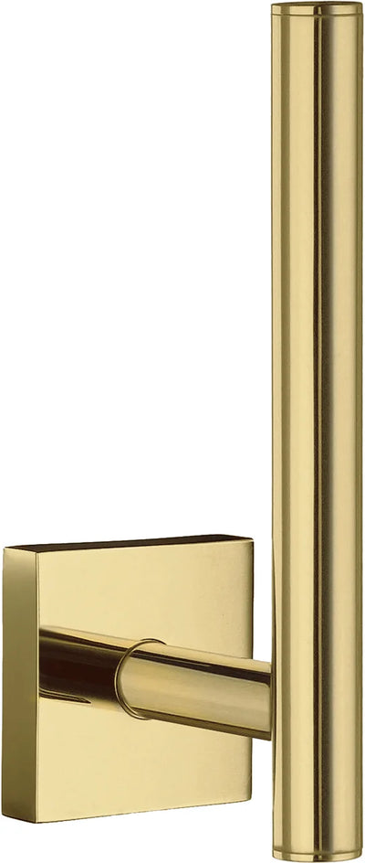 House Spare Toilet Roll Holder in Polished Brass RV320