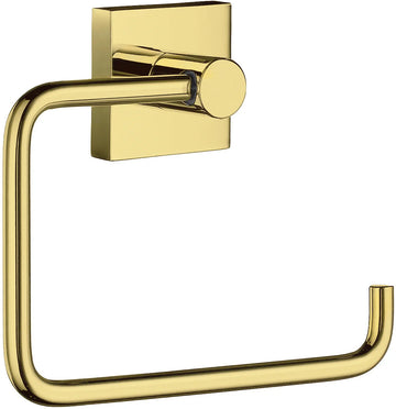 HOUSE Toilet Roll Holder in Polished Brass. RV341
