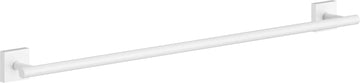 HOUSE Single Towel Rail, Matte White, Length 648 mm RX3464
